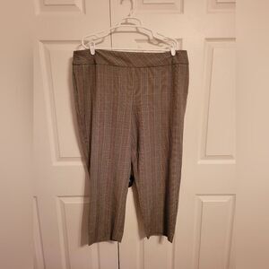Roz & Ali‎ woman's multicolored striped dress pants
